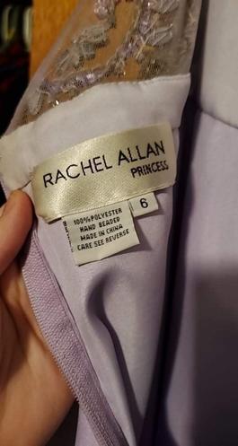Rachel Allan Purple Size 6 Pockets A-line Dress on Queenly