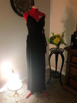 Studio 1940 Black Size 4 Jersey Jumpsuit Dress on Queenly