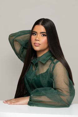 Missguided Green Size 8 Sleeves Midi Interview Cocktail Dress on Queenly
