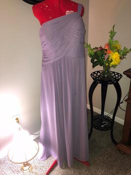 Gather and Gown Purple Size 18 Black Tie Military Straight Dress on Queenly