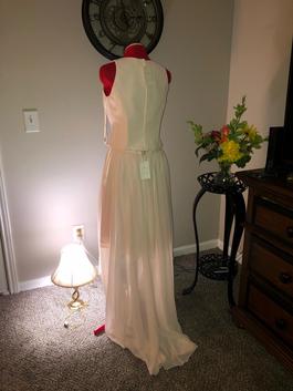 Allure Bridal Pink Size 10 Floor Length Train Dress on Queenly