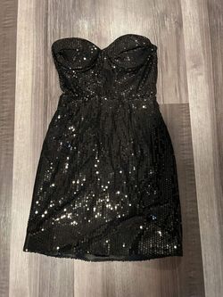 Mac Duggal Black Size 2 Custom Pageant Sequin Train Dress on Queenly