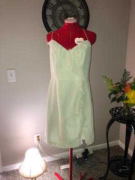 Alfred Angelo Green Size 12 Midi $300 Cocktail Dress on Queenly
