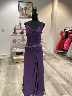 Style mb2057 Venus Purple Size 16 Plus Size Tall Height 50 Off A-line Dress on Queenly