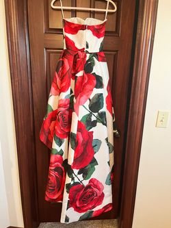Sherri Hill Multicolor Size 2 Floor Length $300 Black Tie A-line Dress on Queenly