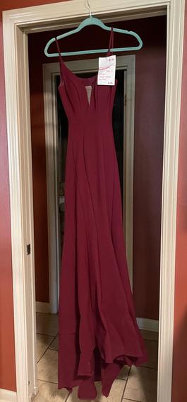 Faviana Red Size 0 50 Off Military Straight Dress on Queenly