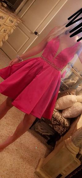 Sherri Hill Pink Size 4 Summer Sunday Midi Cocktail Dress on Queenly