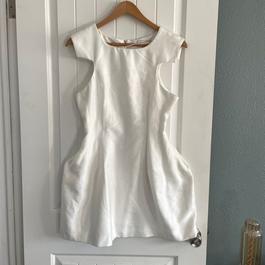 C/MEO (Cameo) White Size 6 Summer Euphoria Cocktail Dress on Queenly