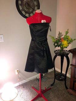 Jessica Mclintock Black Size 8 $300 Midi Cocktail Dress on Queenly