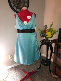 Forever Yours Blue Size 12 Homecoming Appearance $300 Cocktail Dress on Queenly