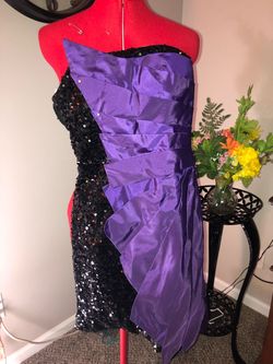 Milano Formals Purple Size 0 Midi $300 Cocktail Dress on Queenly