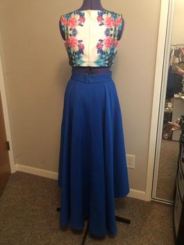 Mac Duggal Multicolor Size 6 Midi Macduggal Two Piece $300 Cocktail Dress on Queenly