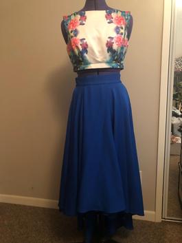 Mac Duggal Multicolor Size 6 50 Off High Low Midi Cocktail Dress on Queenly