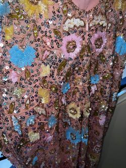 Sherri Hill Multicolor Size 0 Fully-beaded Floor Length Mermaid Dress on Queenly