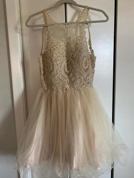 Nude Size 4 A-line Dress on Queenly