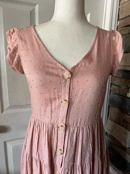 Sweet wanderer Pink Size 4 Military A-line Dress on Queenly