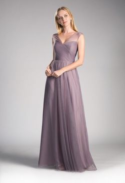 Style ET320 Cinderella Divine Purple Size 18 Military A-line Dress on Queenly