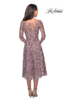 Style 27971 La Femme Pink Size 12 $300 Plus Size Straight Dress on Queenly