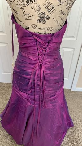 Anny Lee Purple Size 12 Sequin $300 Polyester A-line Dress on Queenly
