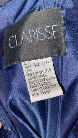 Clarisse Blue Size 14 50 Off Plus Size Cocktail Dress on Queenly