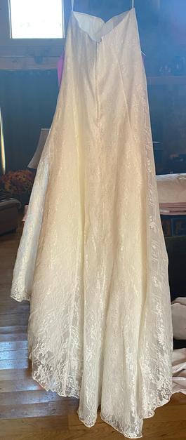 White Size 18 Train Dress on Queenly