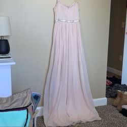 Adrianna Papel Pink Size 4 50 Off Military Floor Length Straight Dress on Queenly