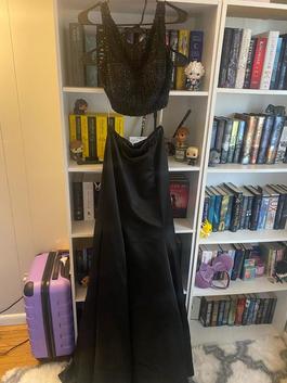 Sherri Hill Black Size 2 Sequin Sorority Formal Mermaid Dress on Queenly