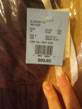 David's Bridal Purple Size 10 Sheer $300 Straight Dress on Queenly