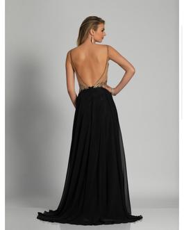 Dave and Johnny Black Size 6 Floor Length 50 Off A-line Dress on Queenly