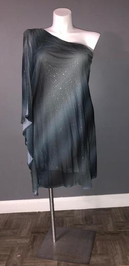 Silver Size 22 Cocktail Dress on Queenly