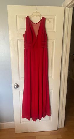 Nightway Red Size 8 Straight Dress on Queenly
