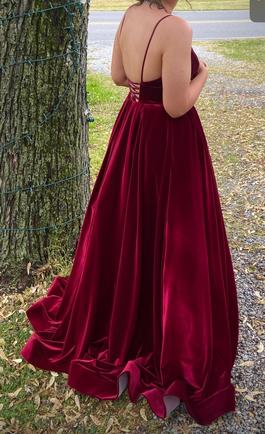 Sherri Hill Red Size 2 Floor Length Pockets Ball gown on Queenly