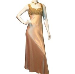 Style -1 Gold Size 6 Straight Dress on Queenly