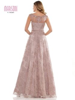 Style Josie Colors Light Pink Size 8 Fitted Prom A-line Dress on Queenly