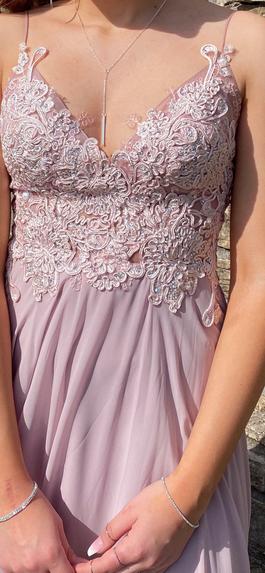 Promgirl Pink Size 4 Prom Girl Prom A-line Dress on Queenly