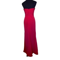 MoriLee Red Size 6 Military Straight Dress on Queenly