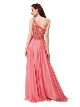 Style 1120 COLORS Pink Size 8 Floor Length Military A-line Dress on Queenly