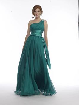 Style 628 COLORS Green Size 16 Floor Length Military A-line Dress on Queenly