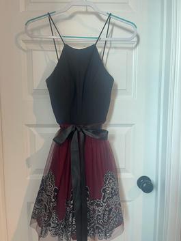 David's Bridal Red Size 2 Floor Length $300 A-line Dress on Queenly
