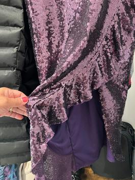 Windsor Purple Size 12 Midi $300 Cocktail Dress on Queenly