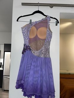 Togate Designs Purple Size 4 Custom Midi Fun Fashion Cocktail Dress on Queenly