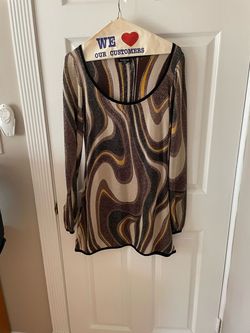 Bebe Gold Size 4 Long Sleeve Euphoria Midi $300 Cocktail Dress on Queenly