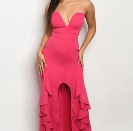Pink Size 8 Side slit Dress on Queenly