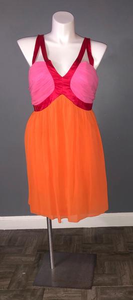 Orange Size 22 A-line Dress on Queenly