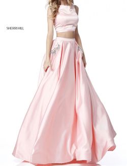 Sherri Hill White Size 2 $300 50 Off Floor Length Ball gown on Queenly