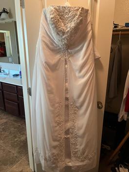 White Size 18 A-line Dress on Queenly