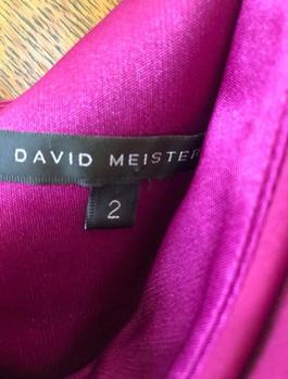 David Meister Pink Size 2 Sequined Summer Euphoria Cocktail Dress on Queenly