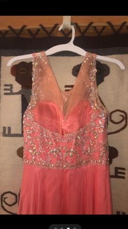 Le gala by mon cheri Pink Size 8 Floor Length 50 Off Train Dress on Queenly