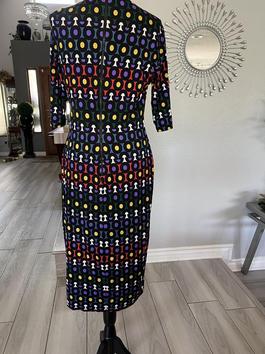 Alice +Olivia Multicolor Size 12 Straight Dress on Queenly
