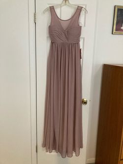 Birdy Grey Pink Size 0 Prom Swoop Straight Dress on Queenly
